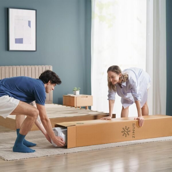Zinus King Size Mattress - 10 Inch Green Tea Cooling Gel Memory Foam - Image 4